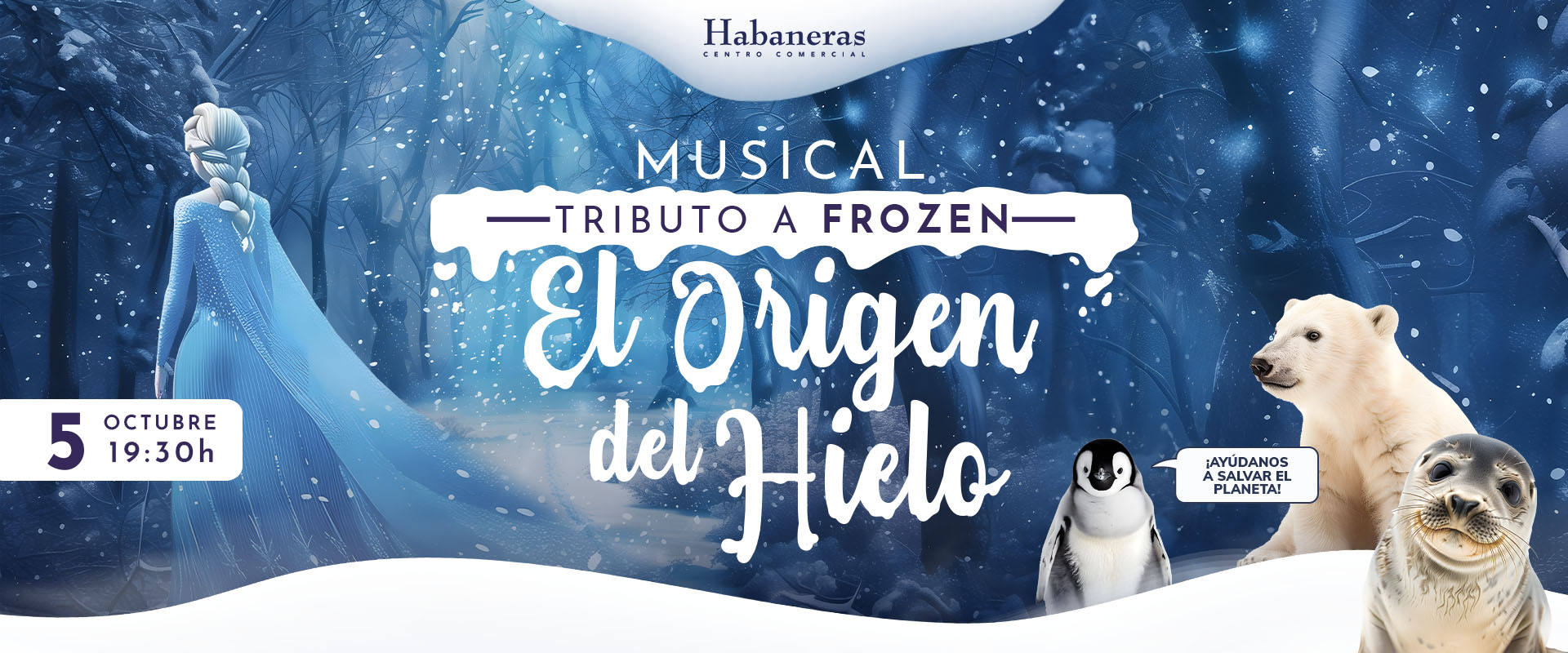 🩵❄️ Te damos la bienvenida a «EL ORIGEN DEL HIELO: TRIBUTO A FROZEN» ❄️🩵