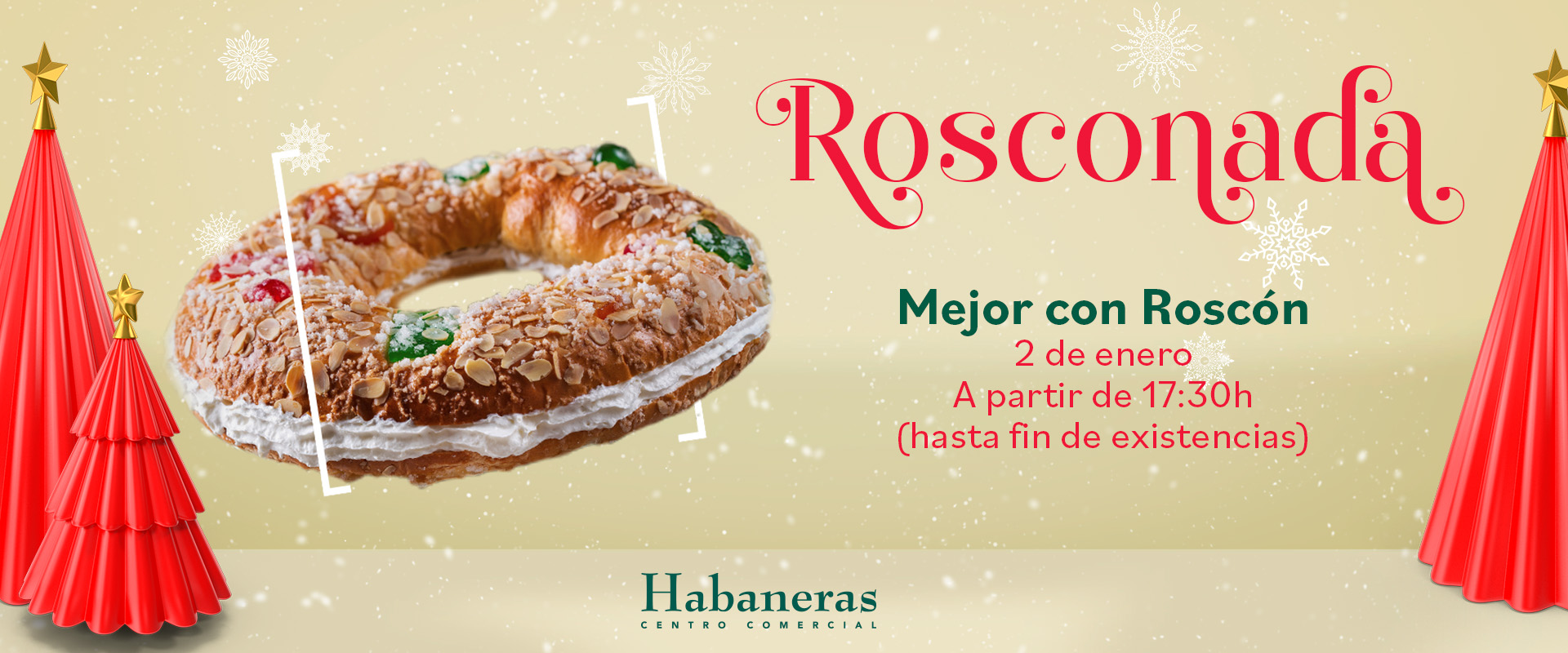Mejor con Roscón: empieza el año de una manera muy dulce 🍫
