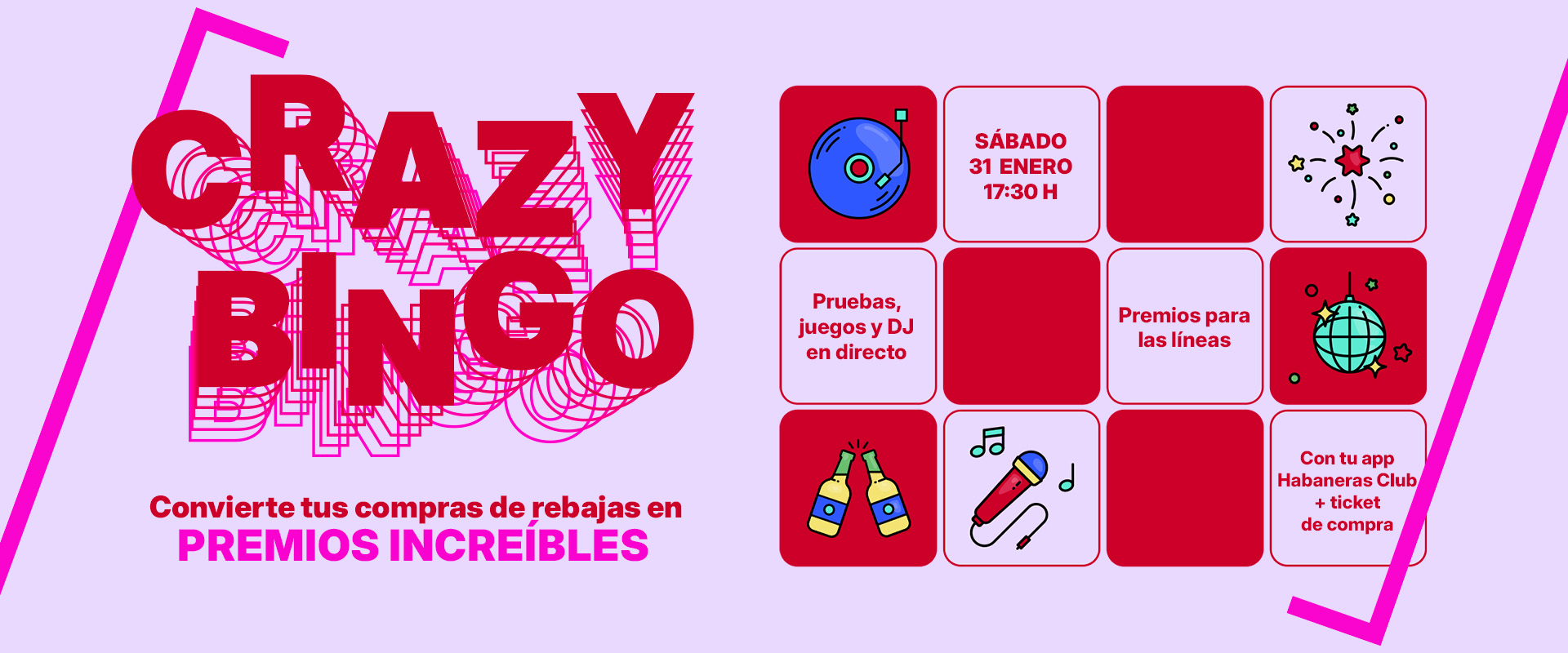 El bingo más crazy llega a Habaneras 🤩