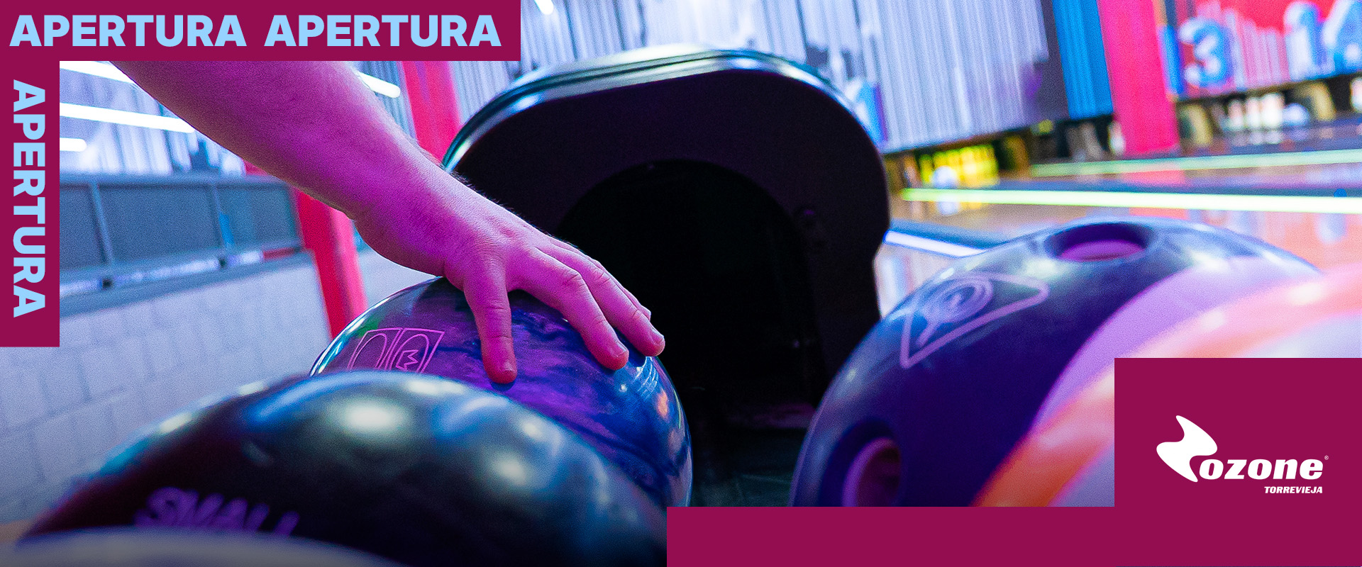 ¡Prepárate para conseguir tu primer pleno de muchos! Muy pronto … Ozone Bowling