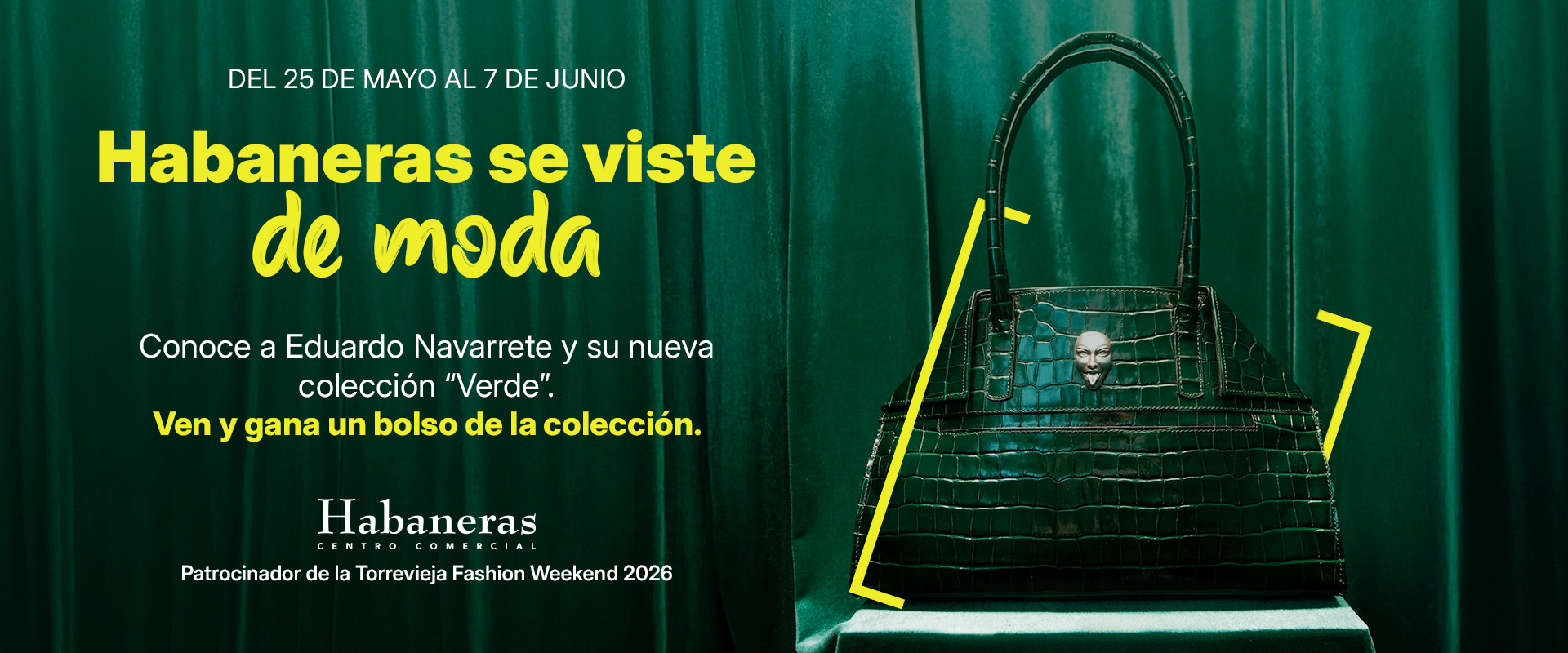 Eduardo Navarrete presenta «Verde», su nueva colección