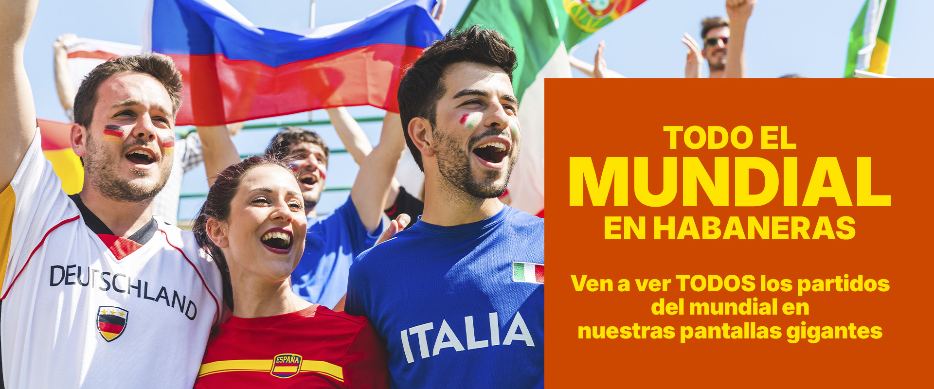 ¡La emoción del Mundial se vive en Habaneras! 🔥