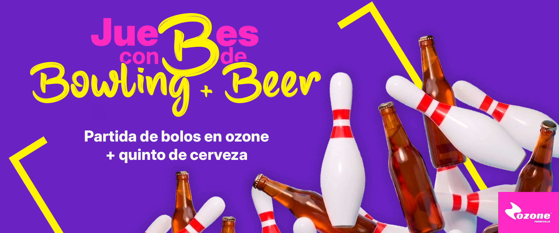 Los nuevos jueBes son de Bowling + Beer en Habaneras🍺🎳